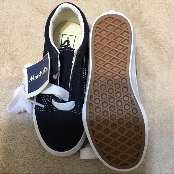 Vans Navy Shoes Boys Size 12.5 - Picture 2 of 2